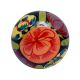 Dark Blue Floral Hand Painted Kashmiri Indian Cabinet Knobs